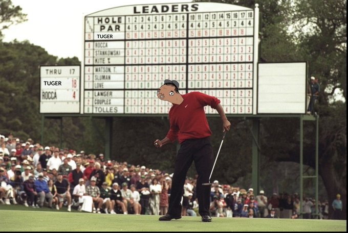 Tuger Hood leading the tournament